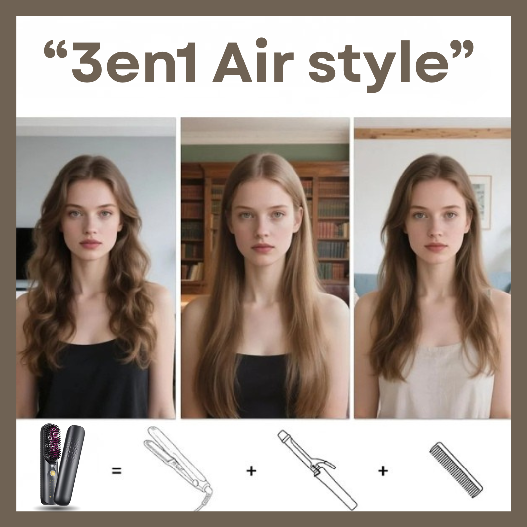 "Brosse lissante sans fil"