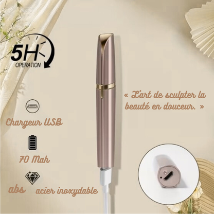 Épilateur électrique pour sourcils