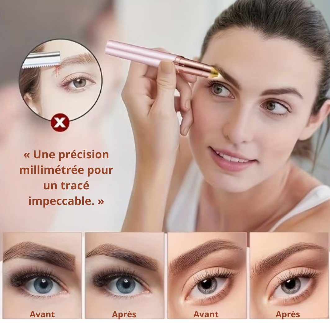 Épilateur électrique pour sourcils