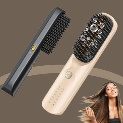 "Brosse lissante sans fil"